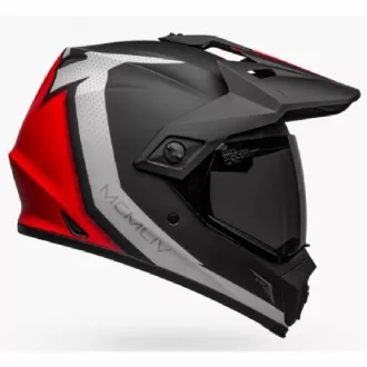   BELL MX-9 Adventure MIPS Switchback matt fekete-piros cross/enduro bukósisak 