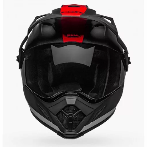 BELL MX-9 Adventure MIPS Switchback matt fekete-piros cross/enduro bukósisak 