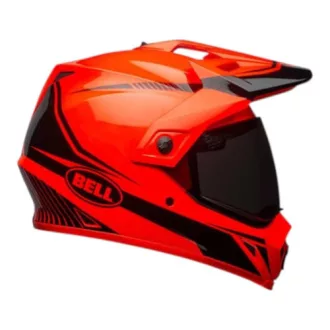   BELL MX-9 Adventure MIPS Torch fényes narancs-fekete cross/enduro bukósisak 