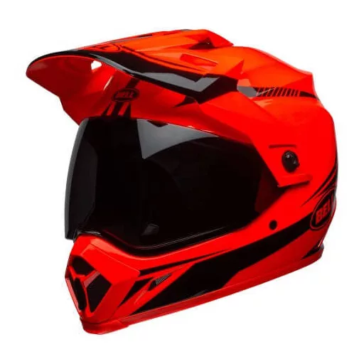 BELL MX-9 Adventure MIPS Torch fényes narancs-fekete cross/enduro bukósisak 