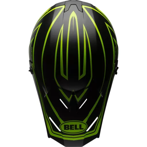 Bell SX-1 matt fekete-neonzöld cross bukósisak