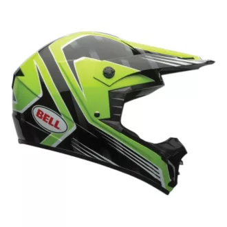 Bell SX-1 Race fényes zöld-fekete cross bukósisak