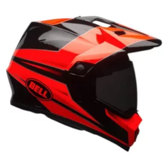   BELL MX-9 Adventure MIPS Stryker Flow fényes narancs-fekete cross/enduro bukósisak 