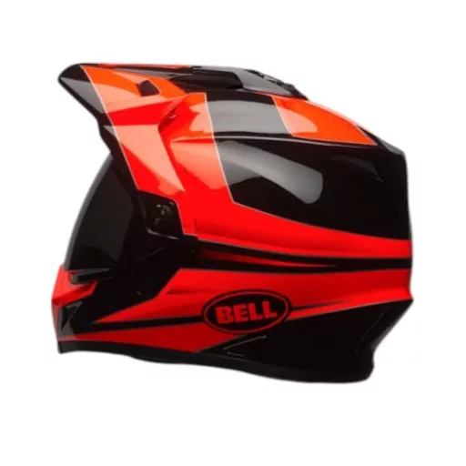 BELL MX-9 Adventure MIPS Stryker Flow fényes narancs-fekete cross/enduro bukósisak 