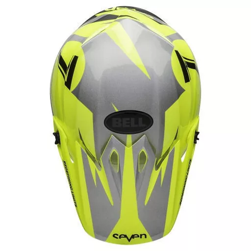 BELL MX-9 MIPS fényes neonzöld cross bukósisak