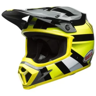  BELL MX-9 MIPS Marauder fényes neonzöld-szürke cross bukósisak