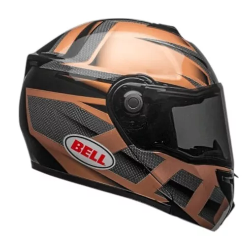 BELL SRT Modular Predator felnyitható állú fényes bronz-fekete bukósisak beépített napszemüveggel