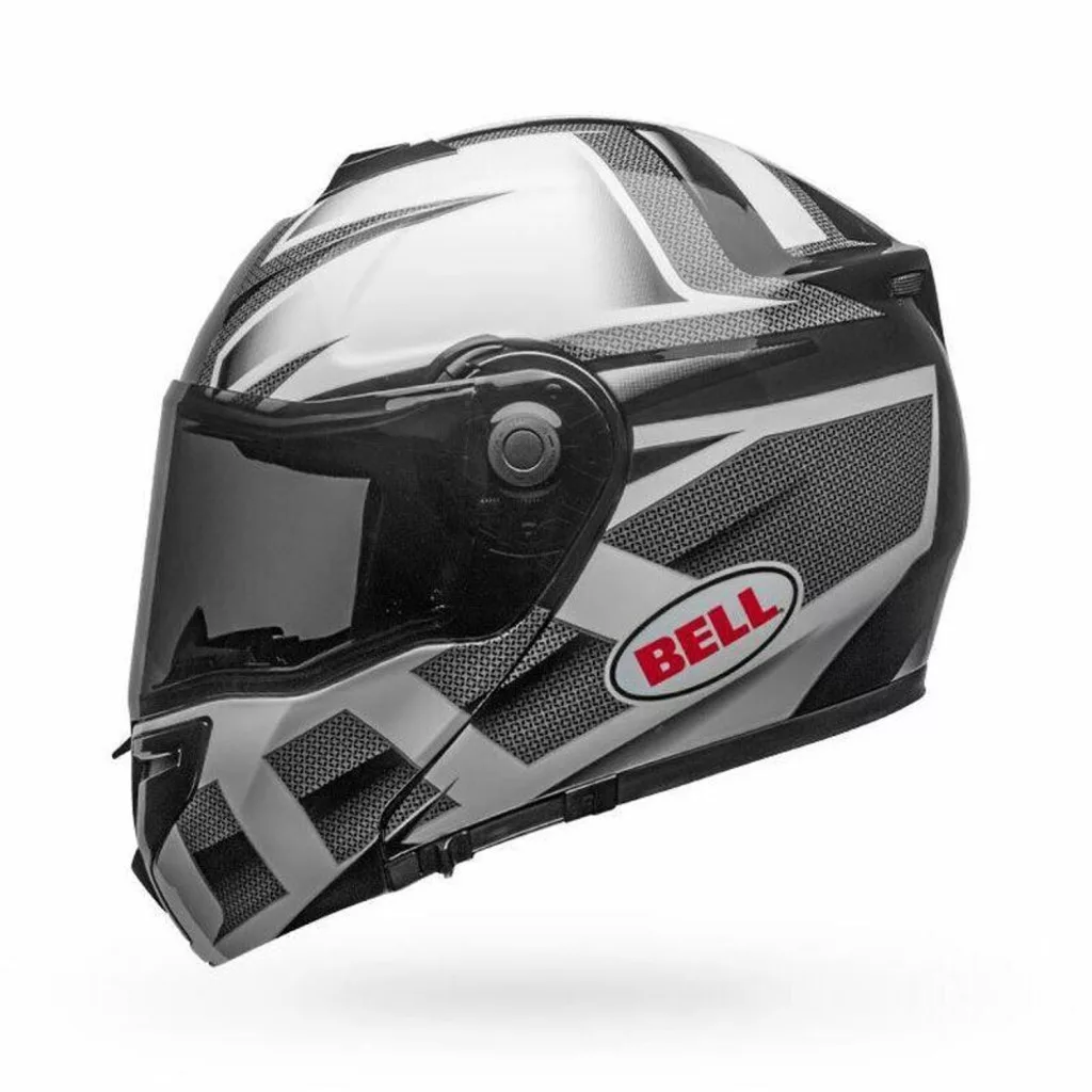BELL SRT Modular Predator felnyitható állú fényes fehér-szür