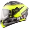 KYT NF-R Espargaro Replica neonzöld-fekete speed bukósisak beépített napszemüveggel