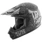 SPEED and STRENGTH SS2400 Tapout matt fekete-szürke cross bukósisak 