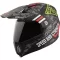 SPEED and STRENGTH SS2500 Urge Overkill matt fekete-szürke-piros cross/enduro bukósisak 