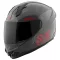 SPEED and STRENGTH SS1400 Twist Fate fekete-karbon-piros speed bukósisak 