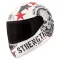SPEED and STRENGTH SS1100 Moto Mercanary  matt-fehér-szürke-piros speed bukósisak 