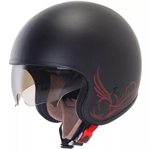 SUOMY Jet 70's Custom túra/robogós bukósisak matt fekete