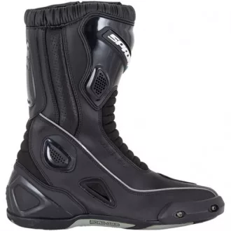   SPADA Druid WP vízálló túra motoros csizma – fekete, protektoros sport-touring motoros csizma, EU 43