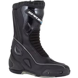   SPADA Druid WP vízálló túra motoros csizma – fekete, protektoros sport-touring motoros csizma, EU 46