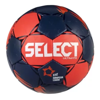   SELECT Ultimate EHF Champions League kézilabda – kézzel varrott mérkőzéslabda, méret 2, piros-kék