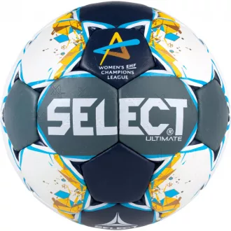   SELECT Ultimate EHF Champions League kézilabda – kézzel varrott mérkőzéslabda, méret 2, kék-fehér-szürke