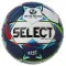 SELECT Ultimate EHF Champions League kézilabda – kézzel varrott mérkőzéslabda, méret 2, kék-zöld-fehér