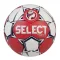 SELECT Ultimate Replica EHF Champions League kézilabda – kézzel varrott edzőlabda, méret 2, piros-fehér