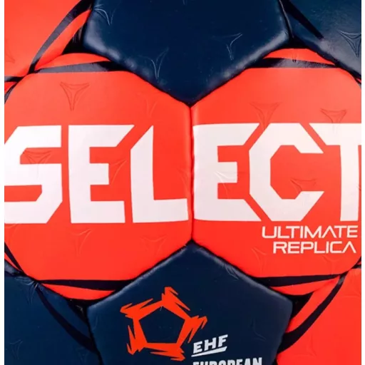 SELECT Ultimate Replica EHF Champions League kézilabda – kézzel varrott edzőlabda, méret 3, piros-kék