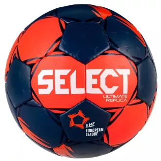   SELECT Ultimate Replica EHF Champions League kézilabda – kézzel varrott edzőlabda, méret 2, piros-kék