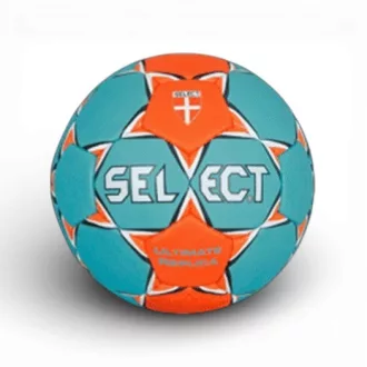   SELECT Ultimate Replica EHF Champions League kézilabda – kézzel varrott edzőlabda, méret 3, narancssárga-kék