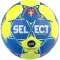 SELECT Keto Soft EHF kézilabda – kézzel varrott edzőlabda, méret 3, kék-sárga