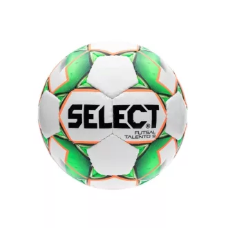   SELECT Futsal Talento 9 junior futsal labda – gépi varrott edzőlabda, méret 3, fehér-zöld-narancs