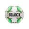 SELECT Futsal Talento 9 junior futsal labda – gépi varrott edzőlabda, méret 3, fehér-zöld-narancs