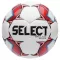 SELECT Brillant Super mini focilabda – gépi varrott labda, 47 cm, fehér-fekete-piros