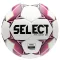 SELECT Atlanta DB futsal labda – dupla ragasztott teremlabda, méret 5, fehér-fekete-lila