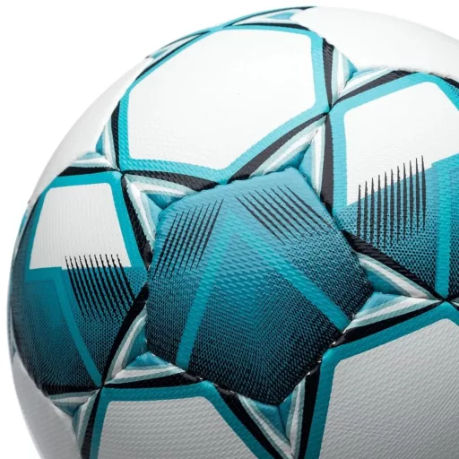 SELECT Team focilabda – kézzel varrott edzőlabda, méret 3, gyerek / utánpótlás, fehér-kék-fekete