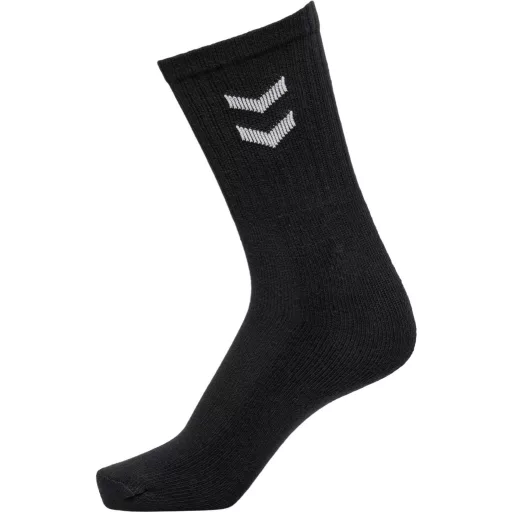 Hummel 3-pack basic zokni – 3 pár, fekete, méret 46-48