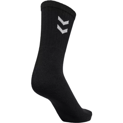 Hummel 3-pack basic zokni – 3 pár, fekete, méret 46-48