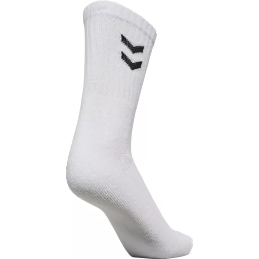 Hummel 3-pack basic zokni – 3 pár, fehér, méret 32-35
