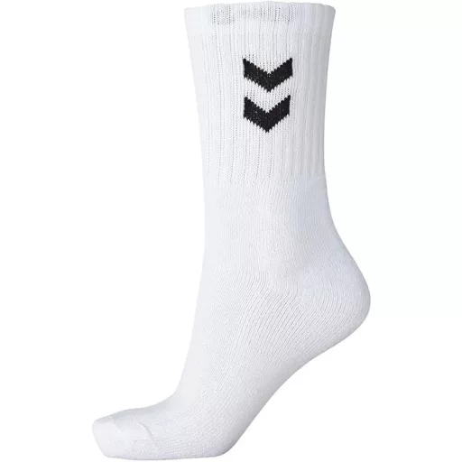 Hummel 3-pack basic zokni – 3 pár, fehér, méret 46-48