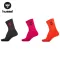 Hummel basic 3-pack zokni – 3 pár, többszínű (sötétszürke/pink/narancs), méret 36-40