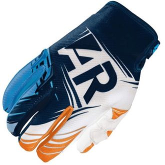   ANSWER RACING ALPHA kék-narancs cross kesztyű – motoros / MTB / roller