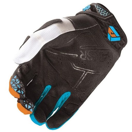 ANSWER RACING ALPHA kék-narancs cross kesztyű – motoros / MTB / roller