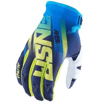   ANSWER RACING ALPHA kék-zöld cross kesztyű – motoros / MTB / roller