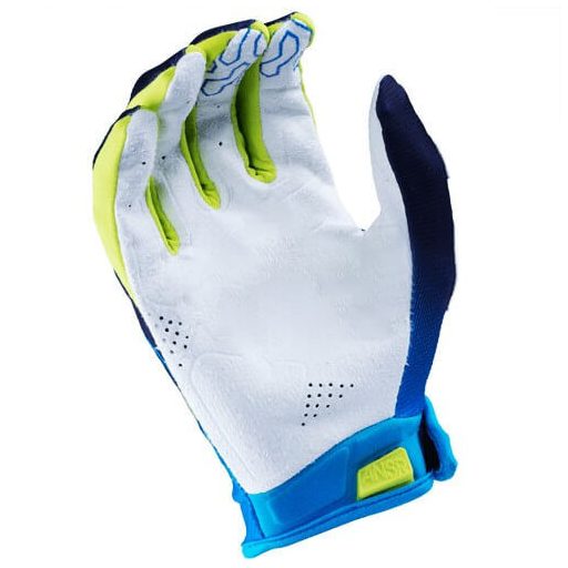 ANSWER RACING ALPHA kék-zöld cross kesztyű – motoros / MTB / roller