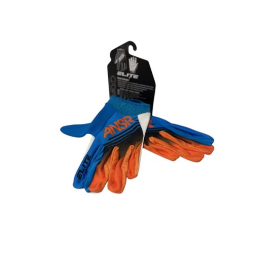 ANSWER RACING ALPHA kék-narancs cross kesztyű – motoros / MTB / roller