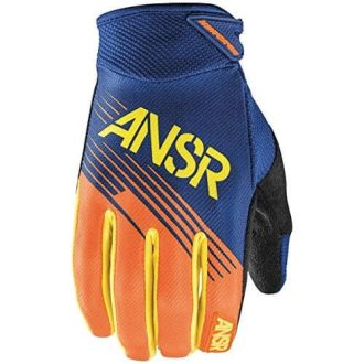   ANSWER RACING SYNC kék-sárga-narancs cross kesztyű – motoros / MTB / roller